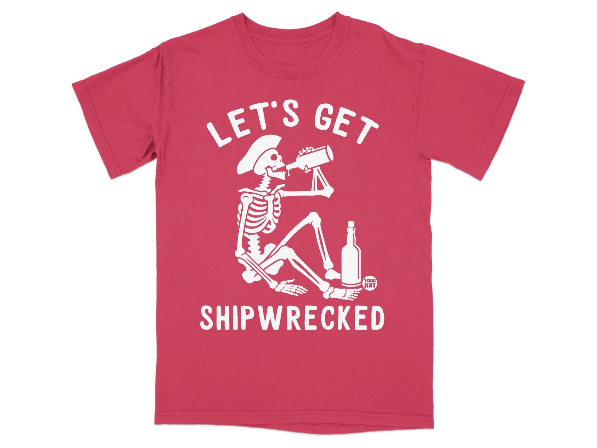 Let's Get Shipwrecked Skeleton T-Shirt