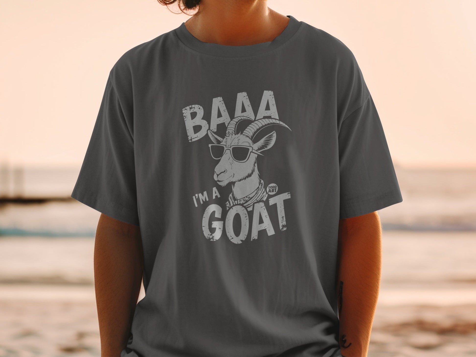 BAAA I'm A GOAT Graphic T-Shirt For Goat Lovers