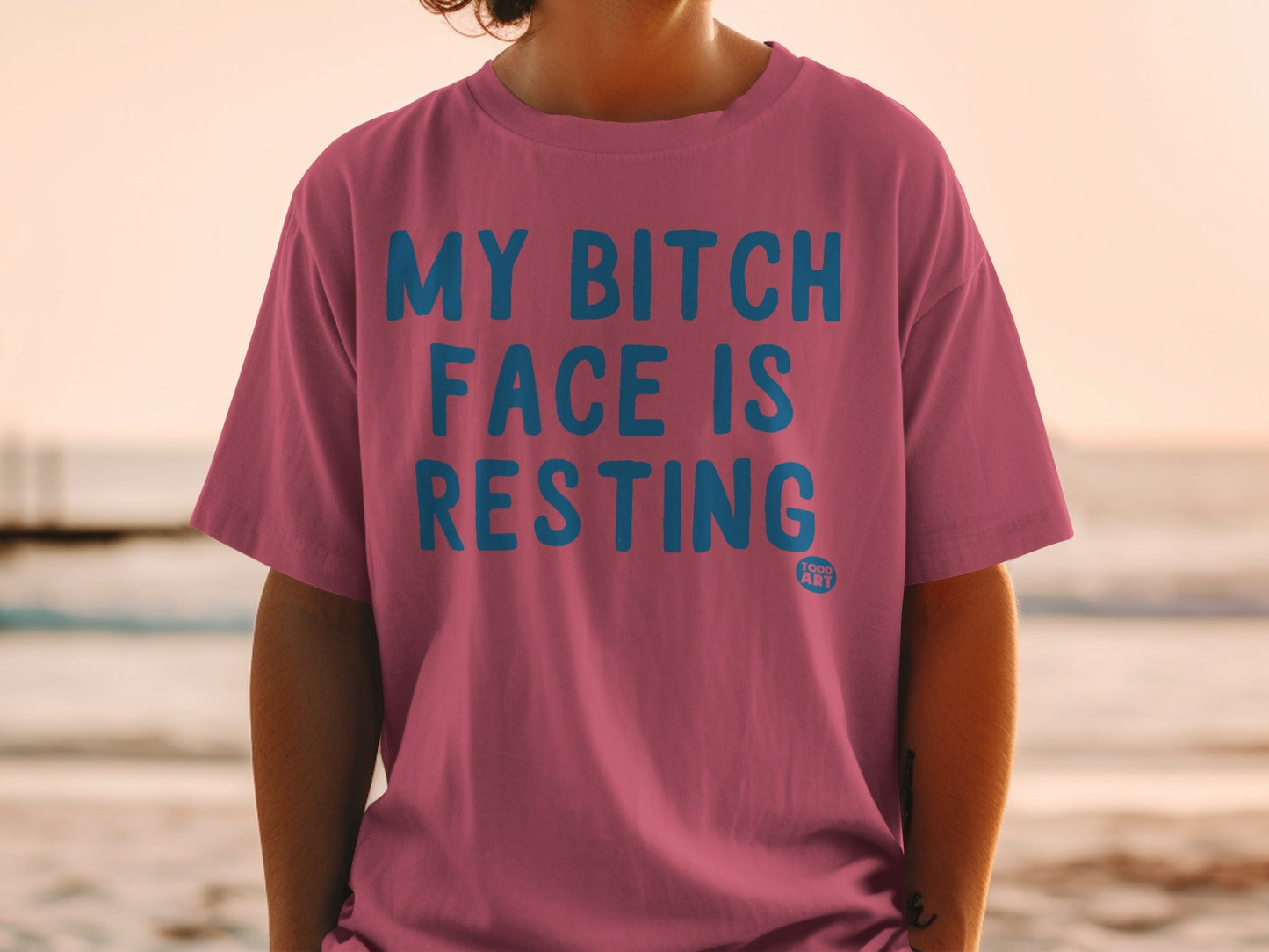 My Bitch Face is Resting Graphic Tee Shirt