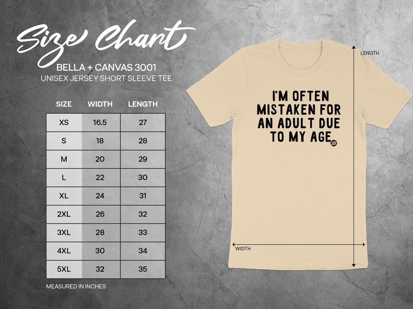 I'm Often Mistaken For An Adult Due To My Age Tee
