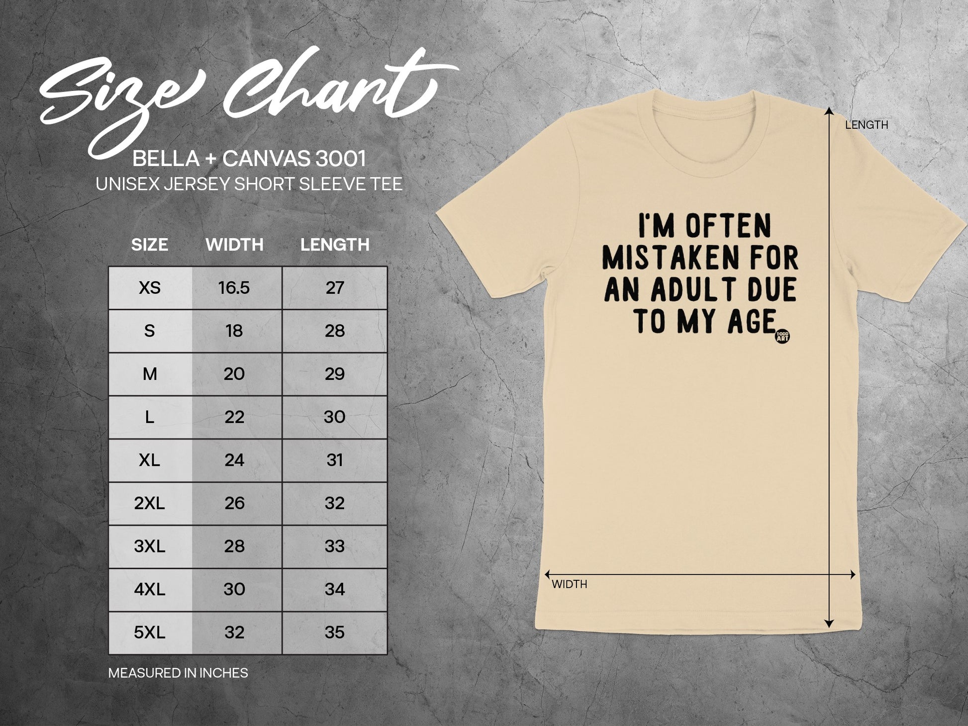 I'm Often Mistaken For An Adult Due To My Age Tee