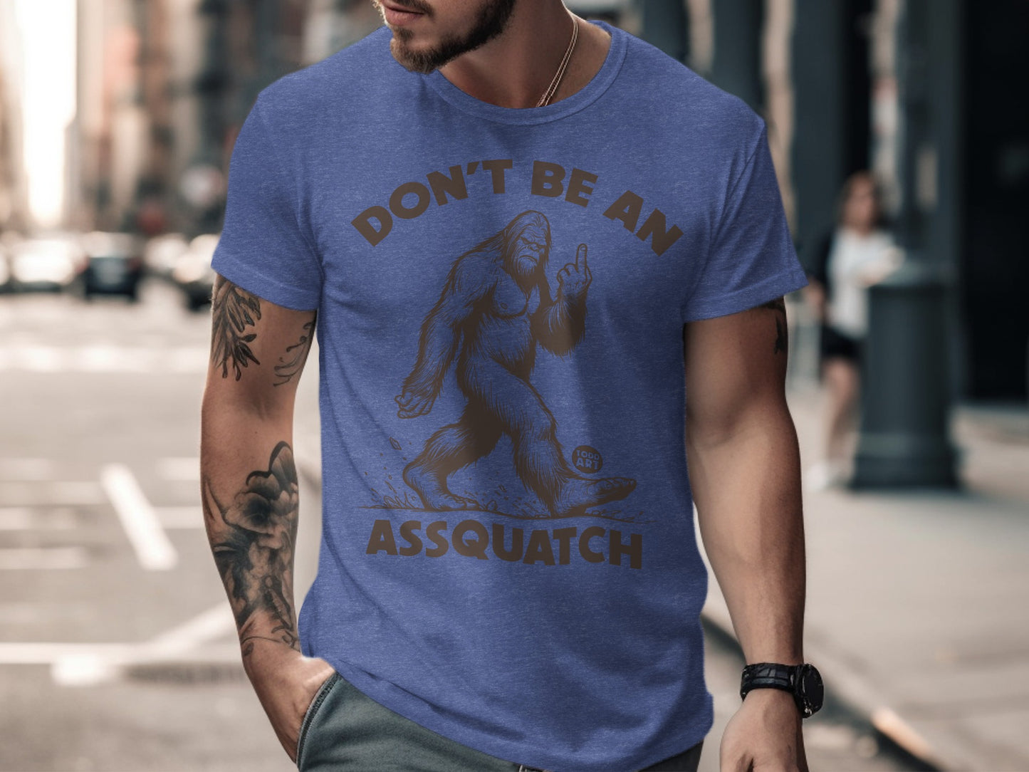 Don't Be An Assquatch Graphic Tee Shirt