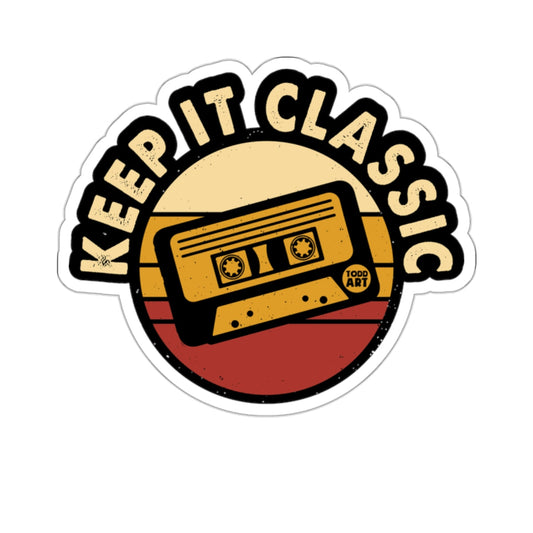 KEEP IT CLASSIC Vintage Audio Cassette Music 