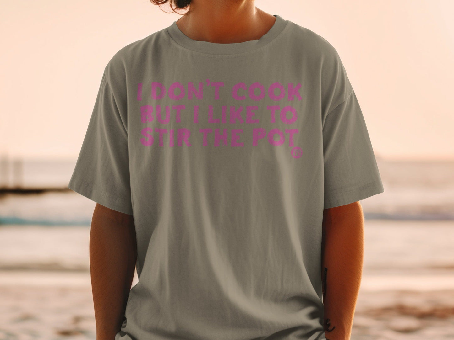 I Don't Cook But I Like to Stir the Pot T-Shirt