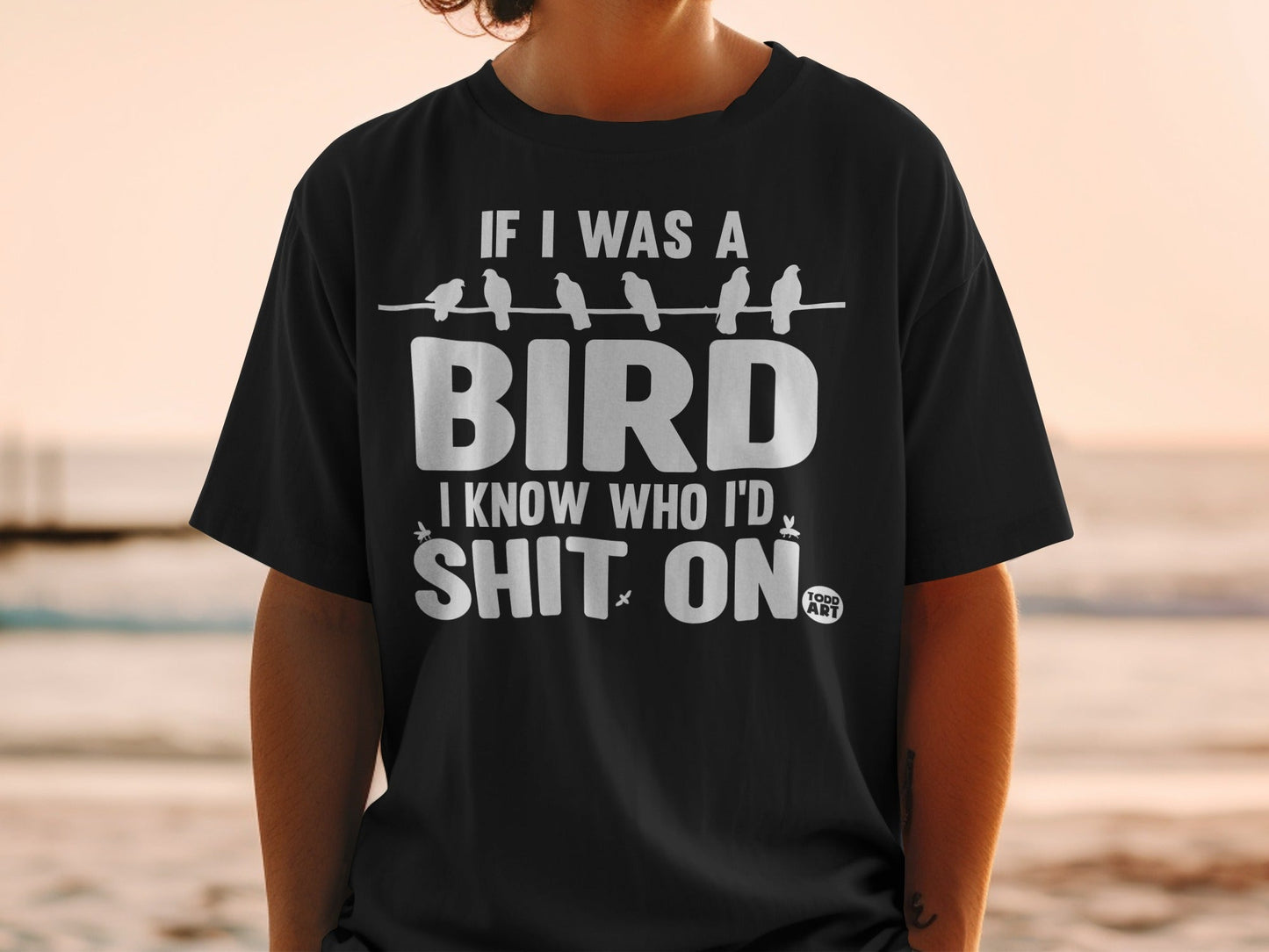 If I Was A Bird I Know Who I'd Shit On T-Shirt