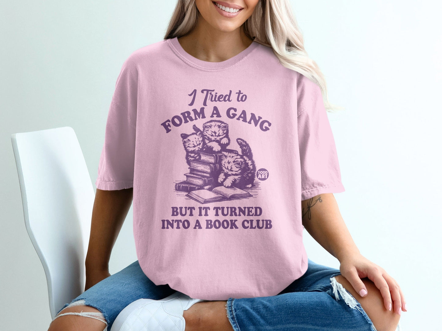 I Tried to Form a Gang but It Turned Into a Book Club Shirt