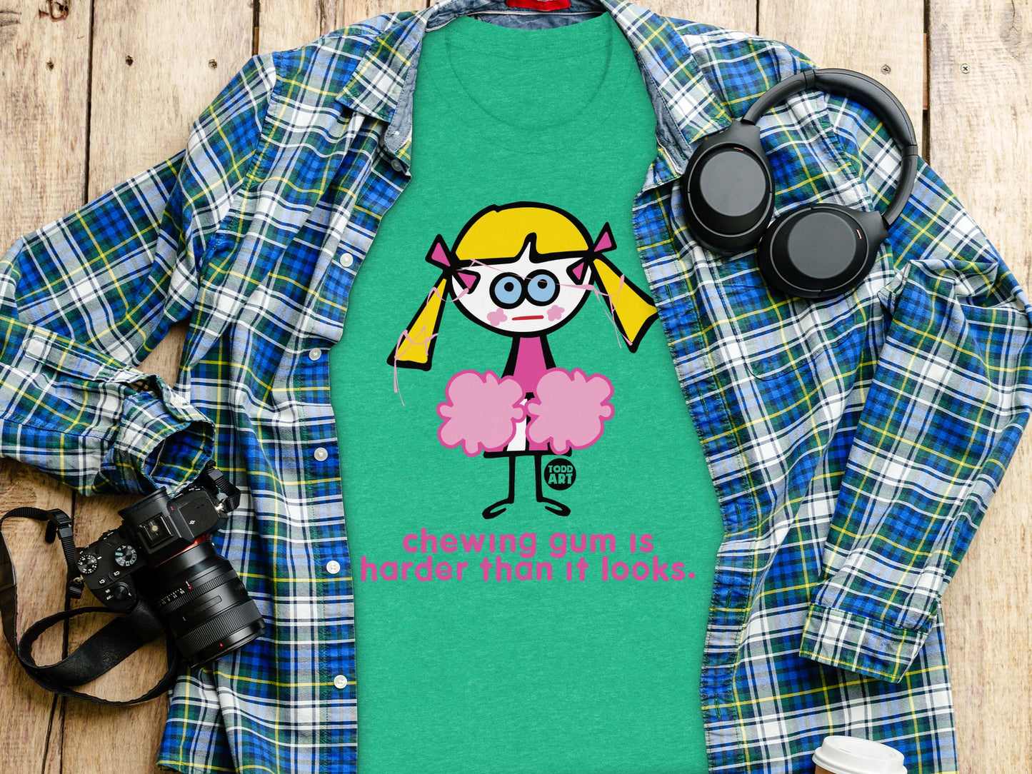 Chewing Gum Is Harder Than It Looks Graphic Tee
