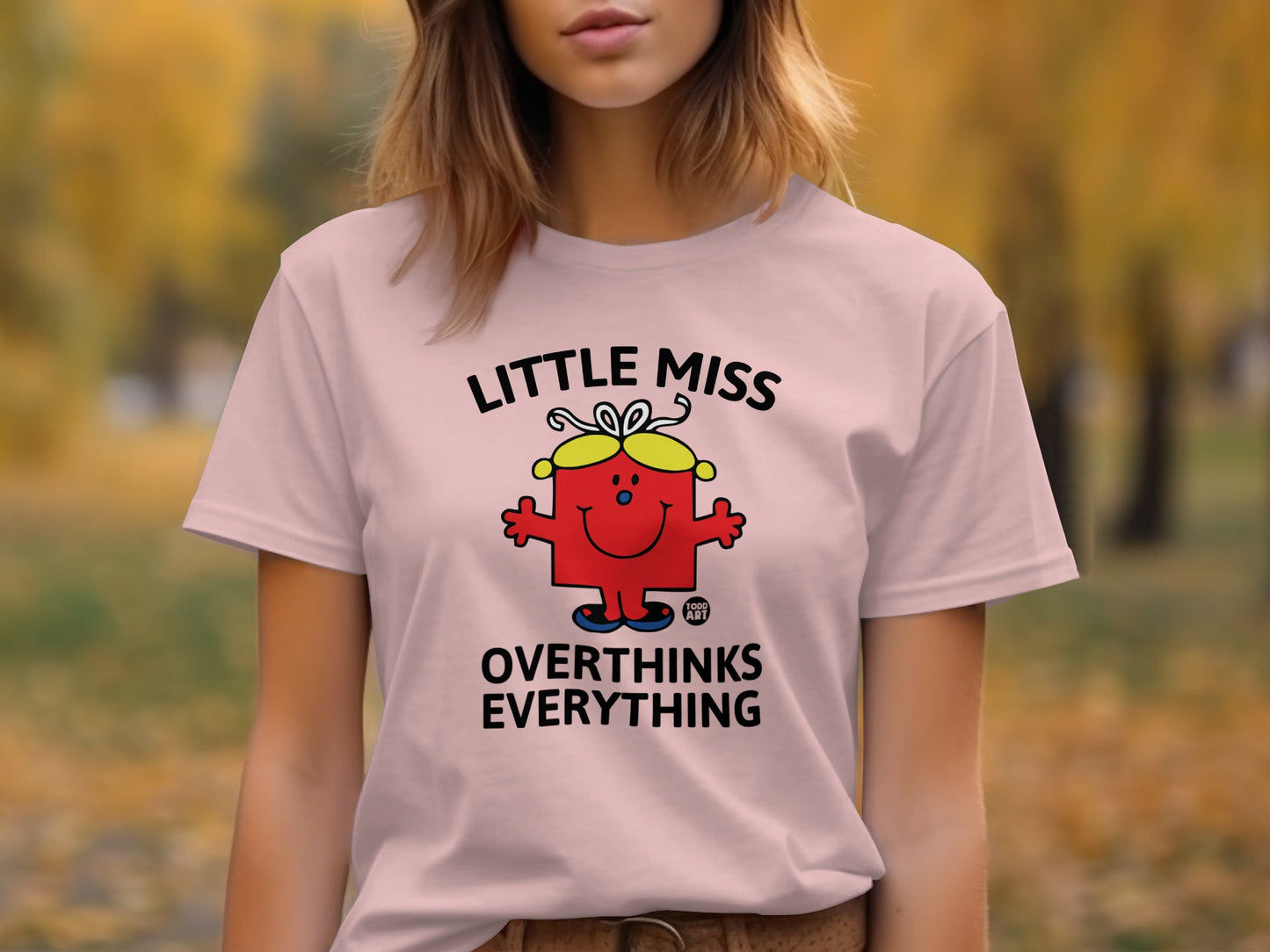 Little Miss Overthinks Everything Graphic Tee