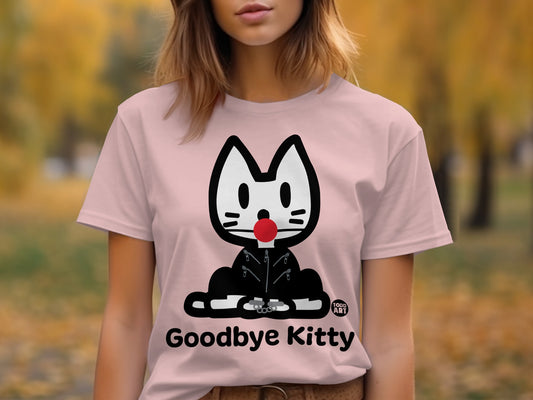Goodbye Kitty Cute Graphic T-Shirt for Fans
