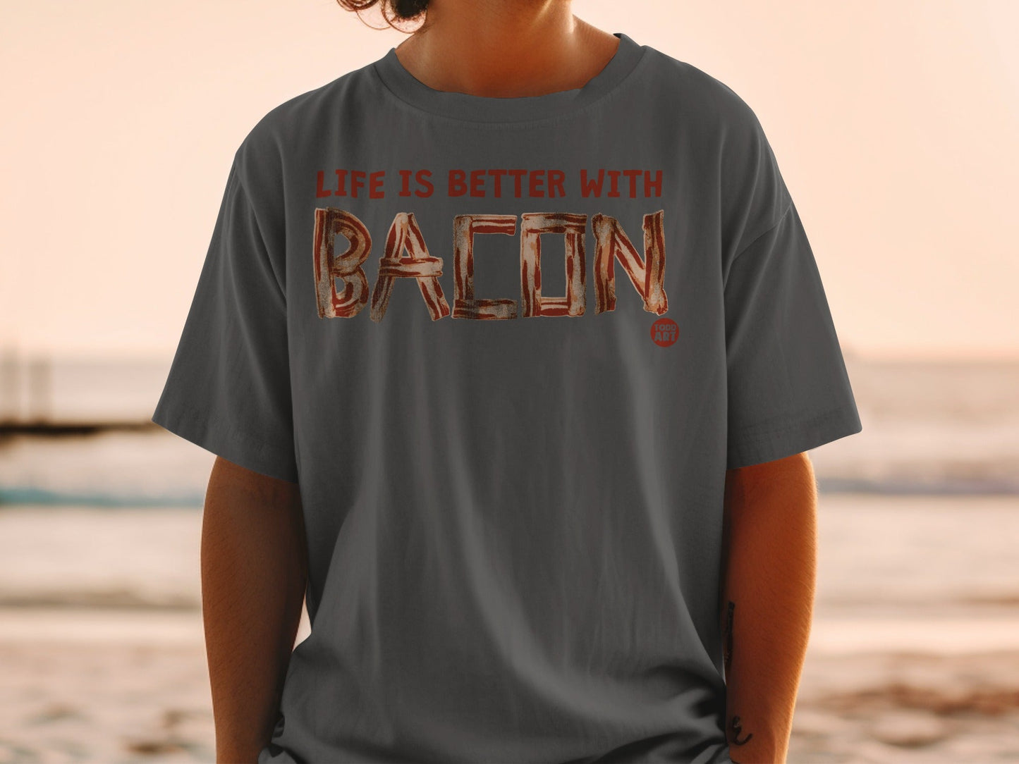 Life Is Better With Bacon Graphic T-shirt Product