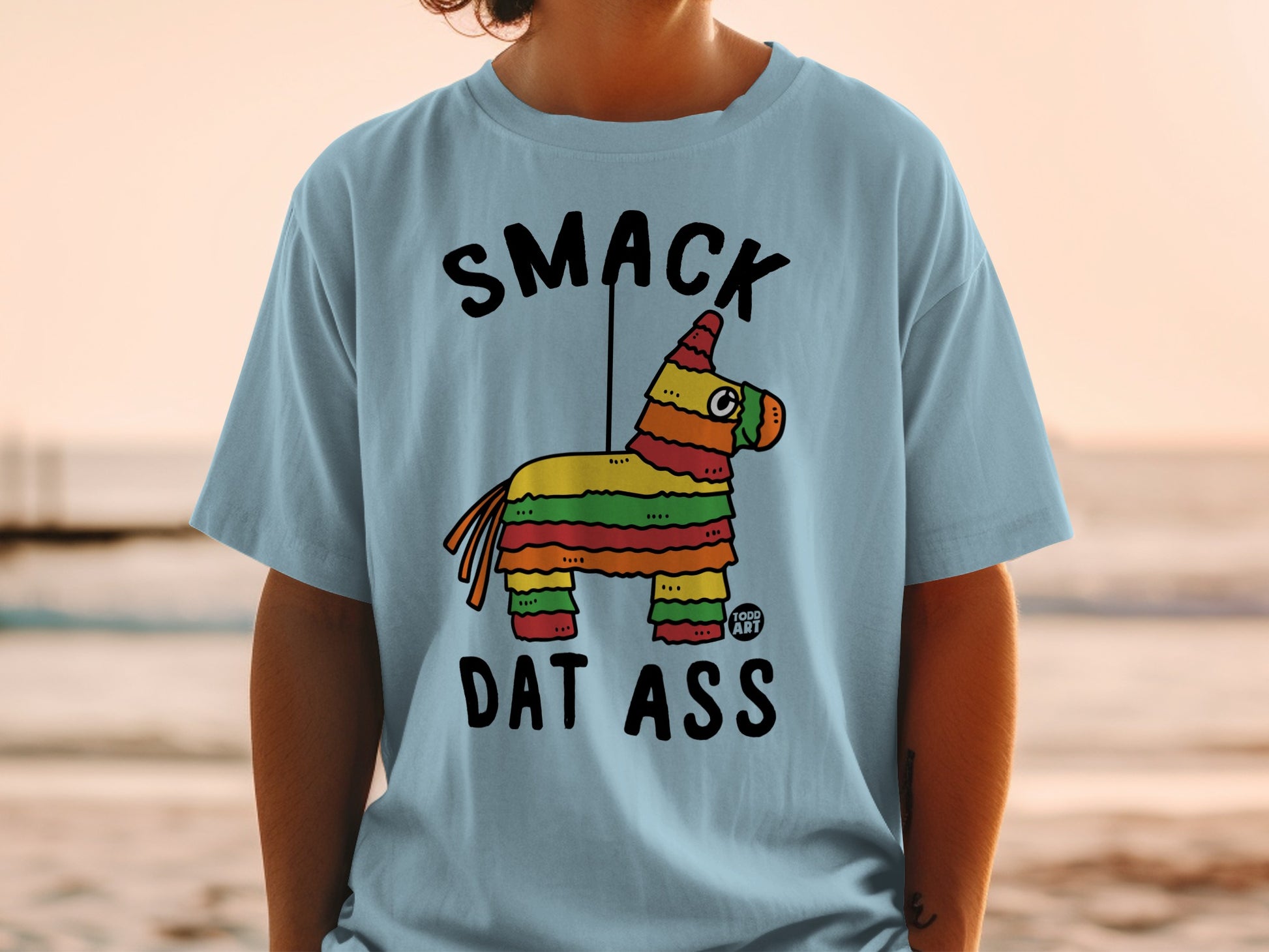 Smack Dat Ass Colorful Piñata Cartoon Design product type