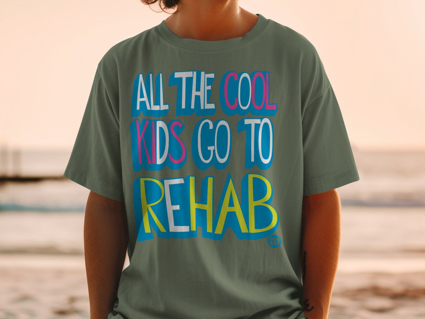 All The Cool Kids Go To Rehab T-shirt