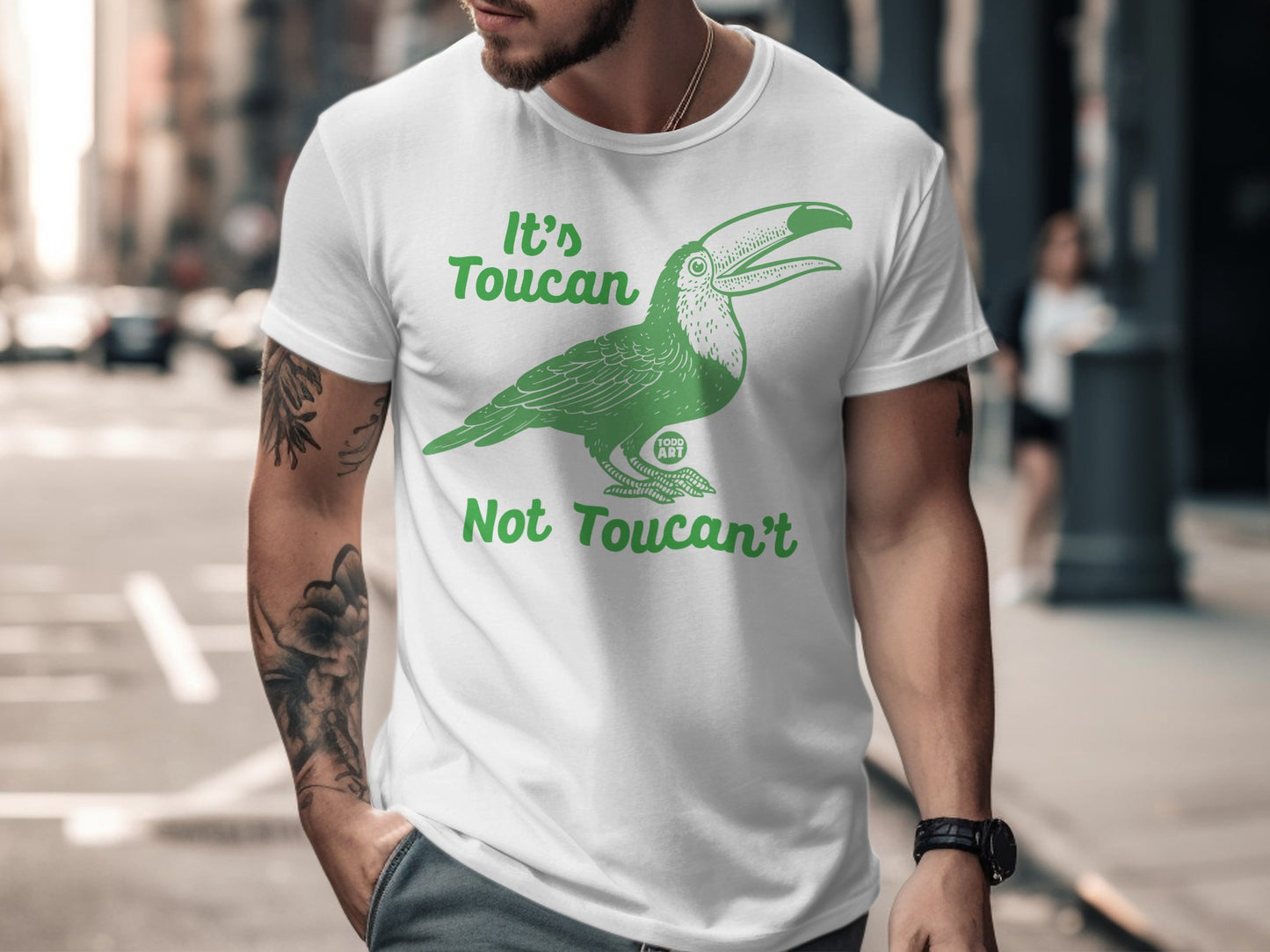 It's Toucan Not Toucant Graphic Tee Shirt Product
