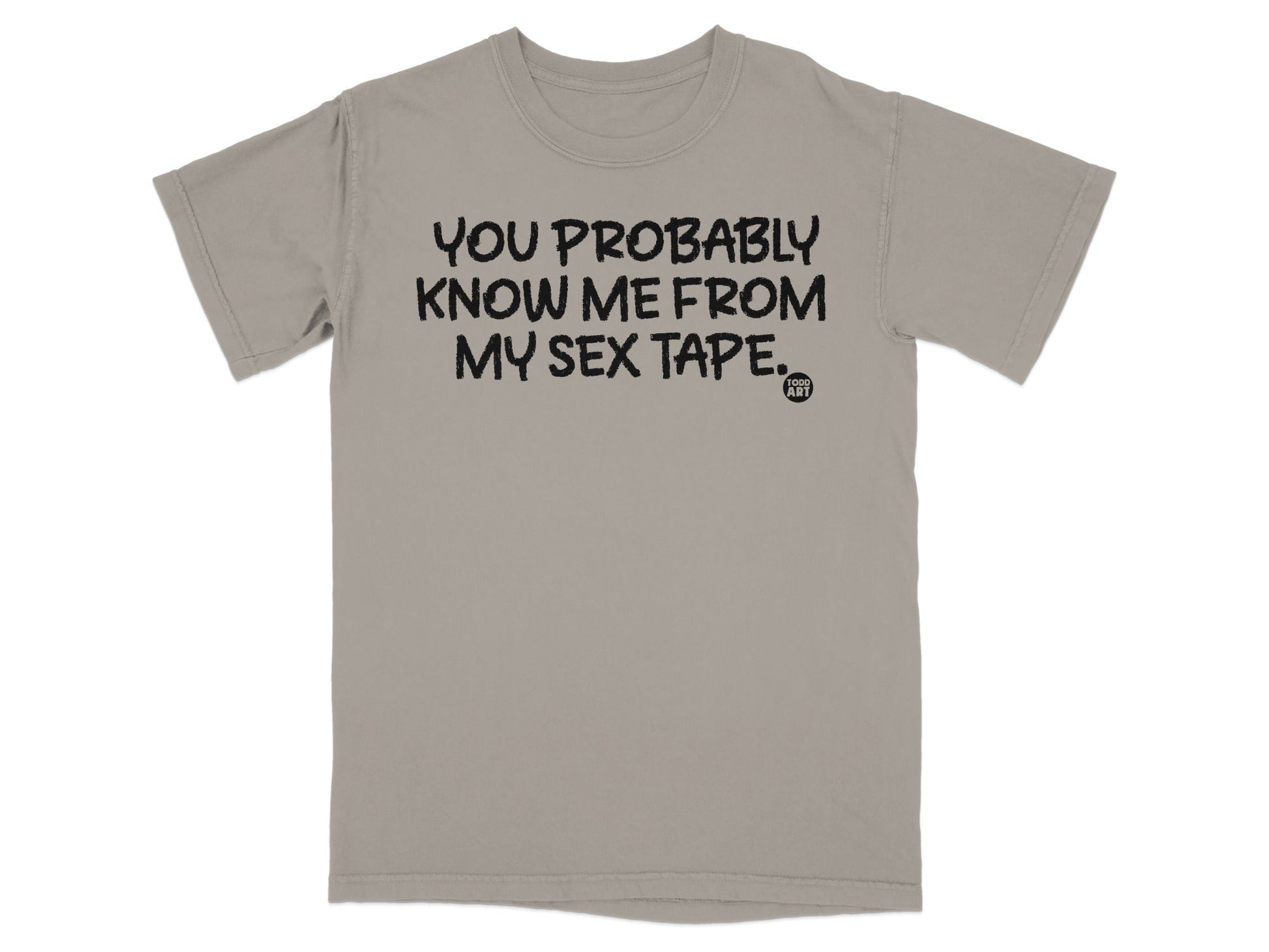 You Probably Know Me From My Sex Tape T-shirt