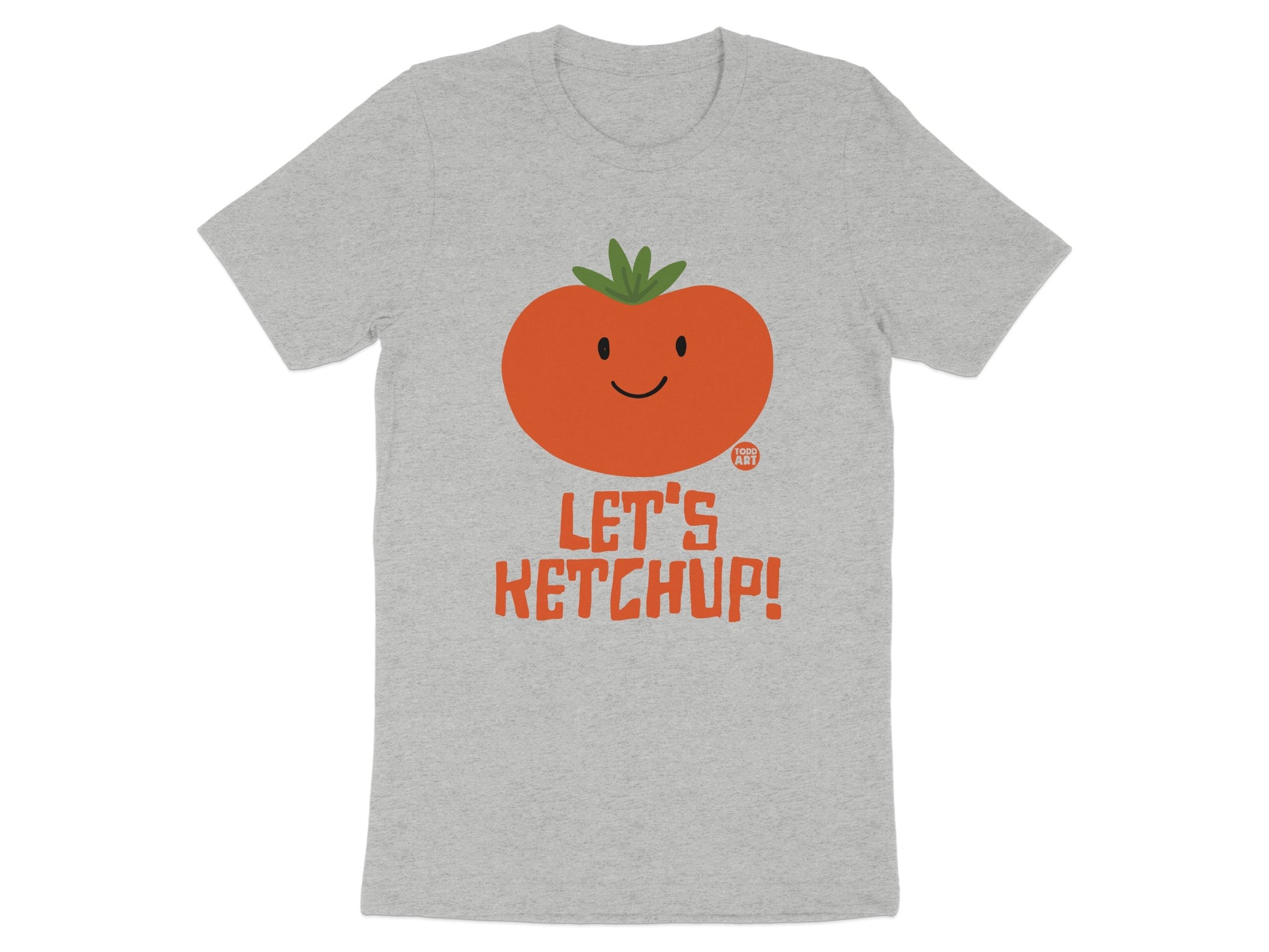Let's Ketchup Tomato Graphic T-shirt
