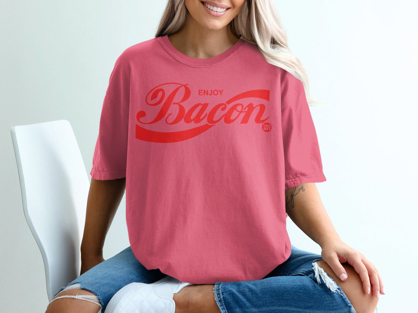 Enjoy Bacon Graphic Tee for Food Lovers