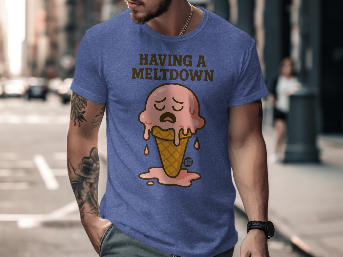 Having A Meltdown Ice Cream Cone Shirt product