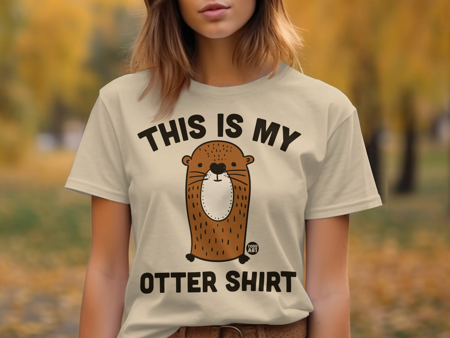 This Is My Otter Shirt Cute Animal Graphic Tee