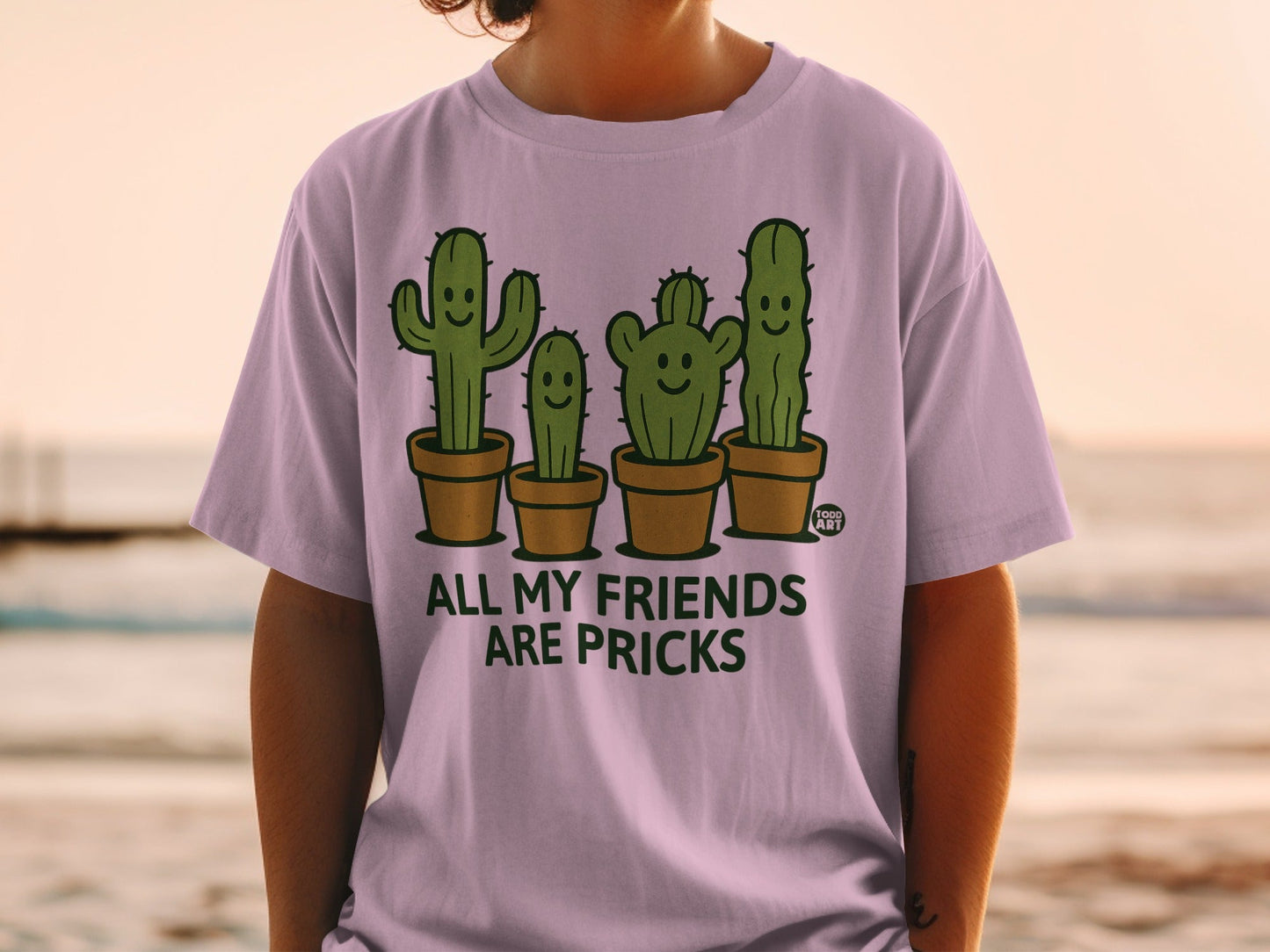 All My Friends Are Pricks Graphic Tee