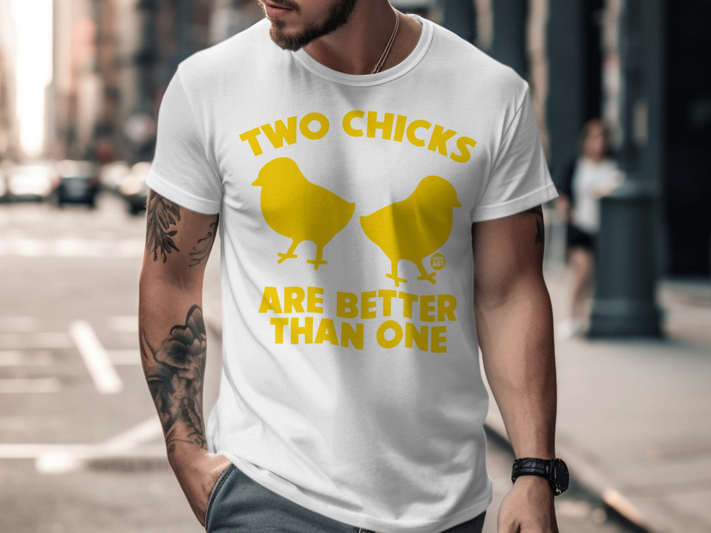 Two Chicks Are Better Than One Graphic T-shirt