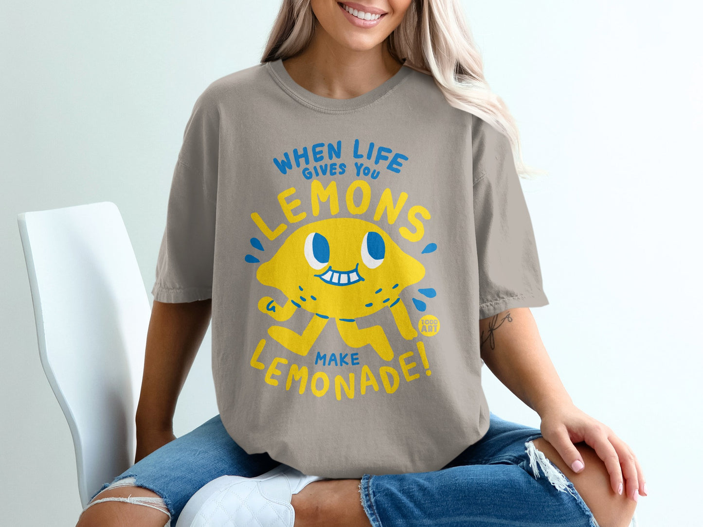 WHEN LIFE GIVES YOU LEMONS MAKE LEMONADE product type