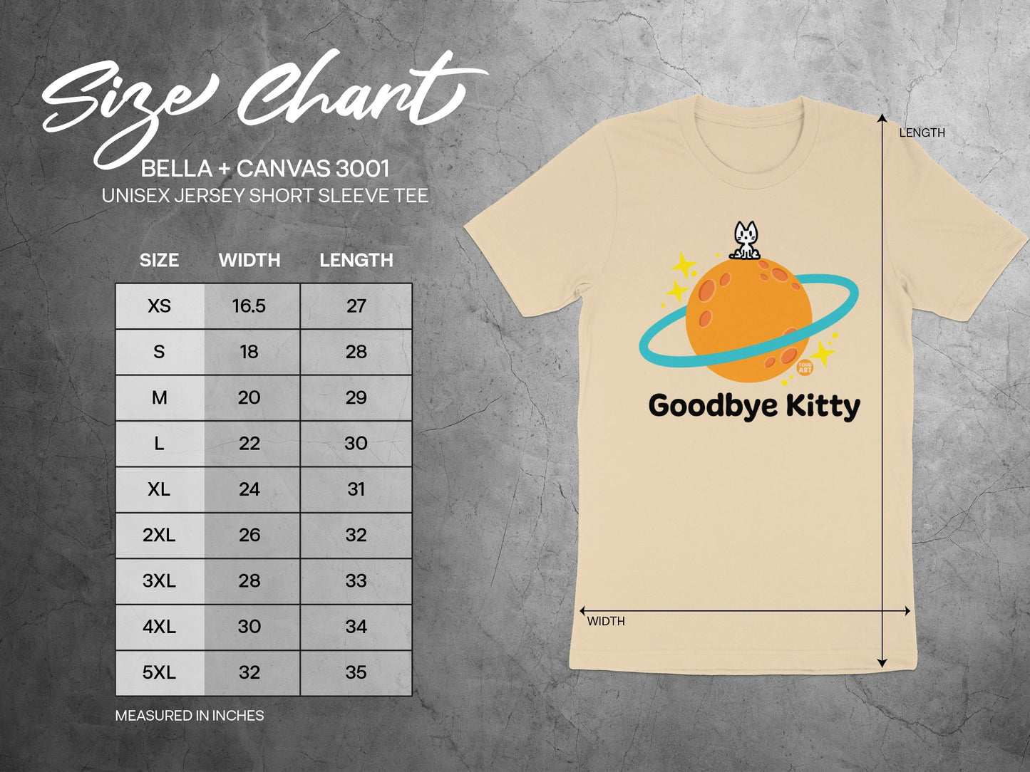 Goodbye Kitty Unisex Jersey Short Sleeve Tee