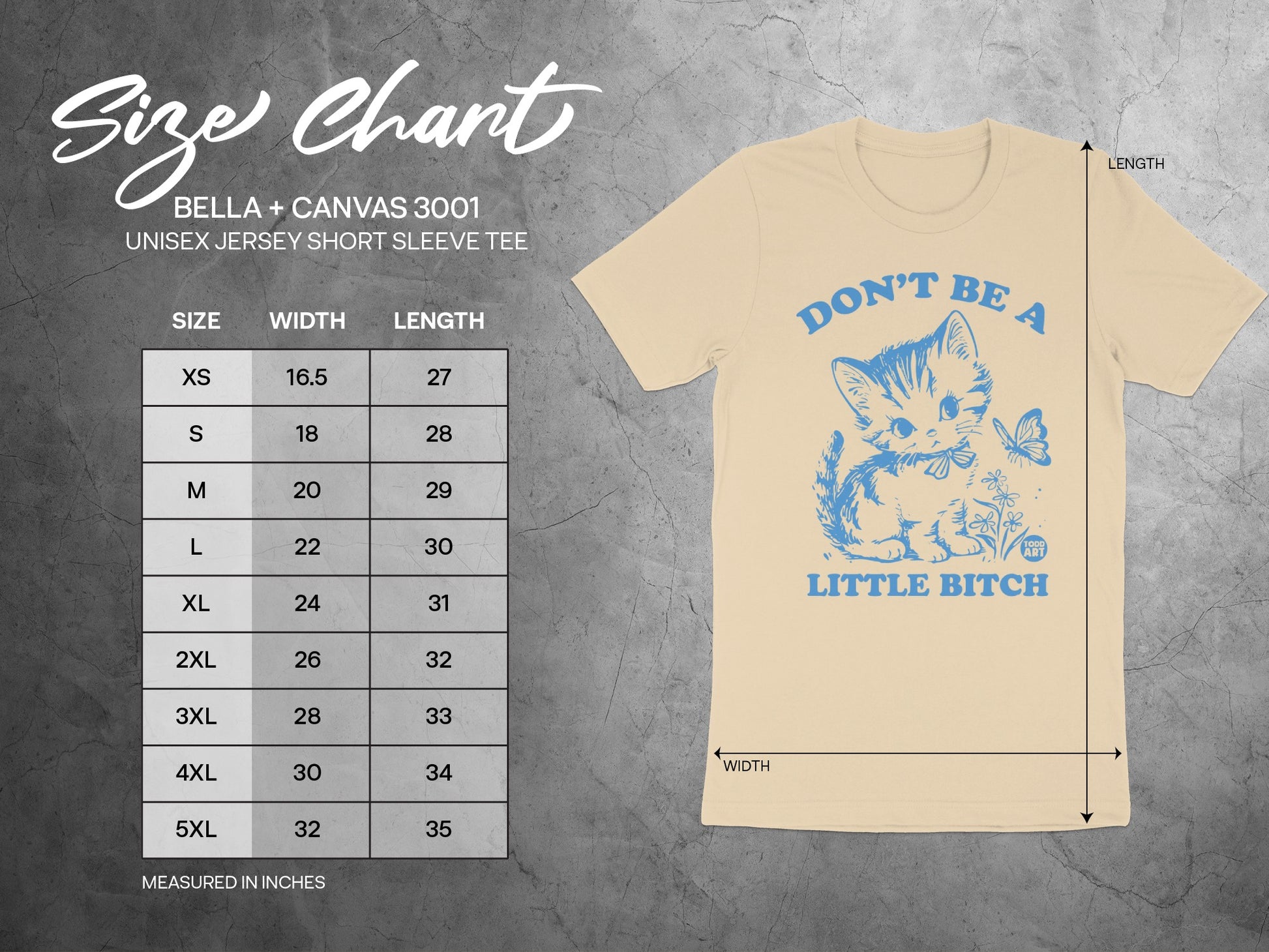 Don't Be A Little Bitch Short Sleeve Tee
