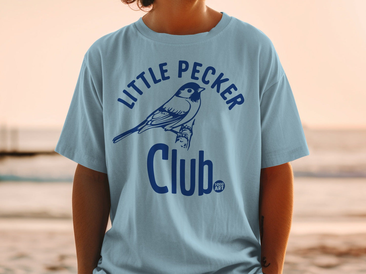 Little Pecker Club Bird Graphic T-Shirt