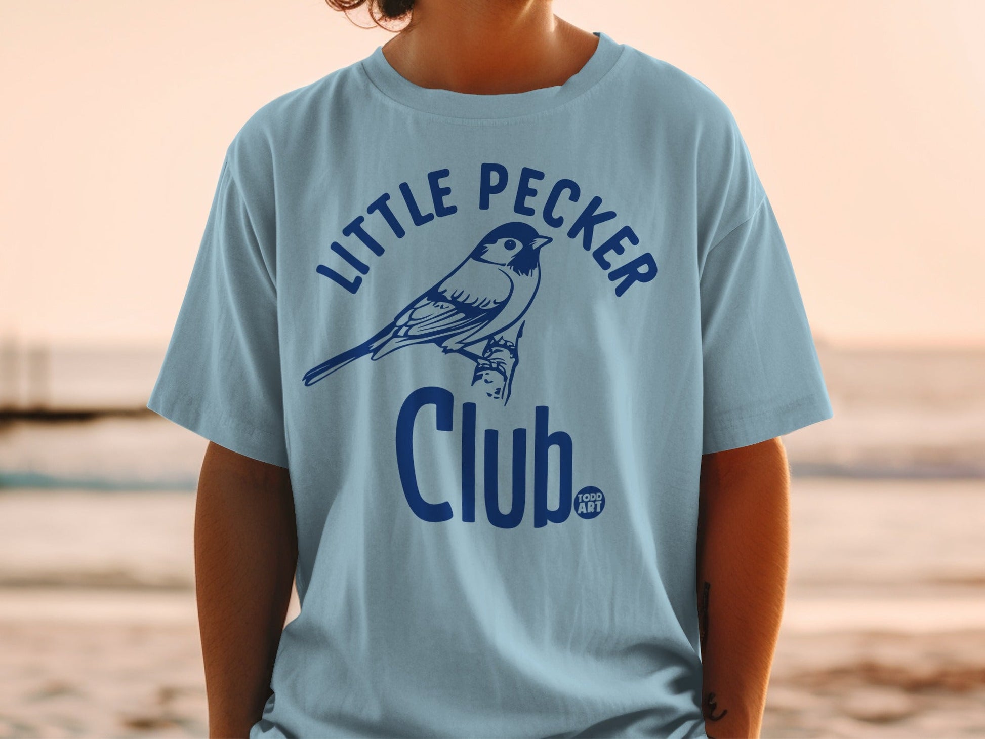 Little Pecker Club Bird Graphic T-Shirt