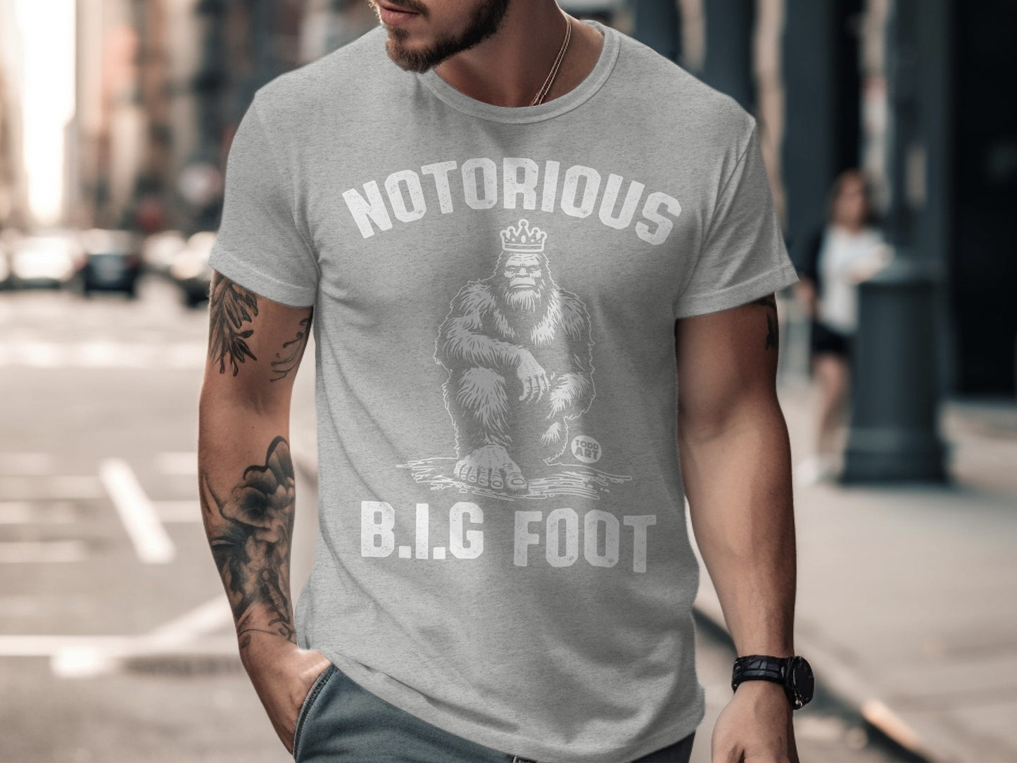 Notorious Bigfoot Graphic T-Shirt for Men and Women