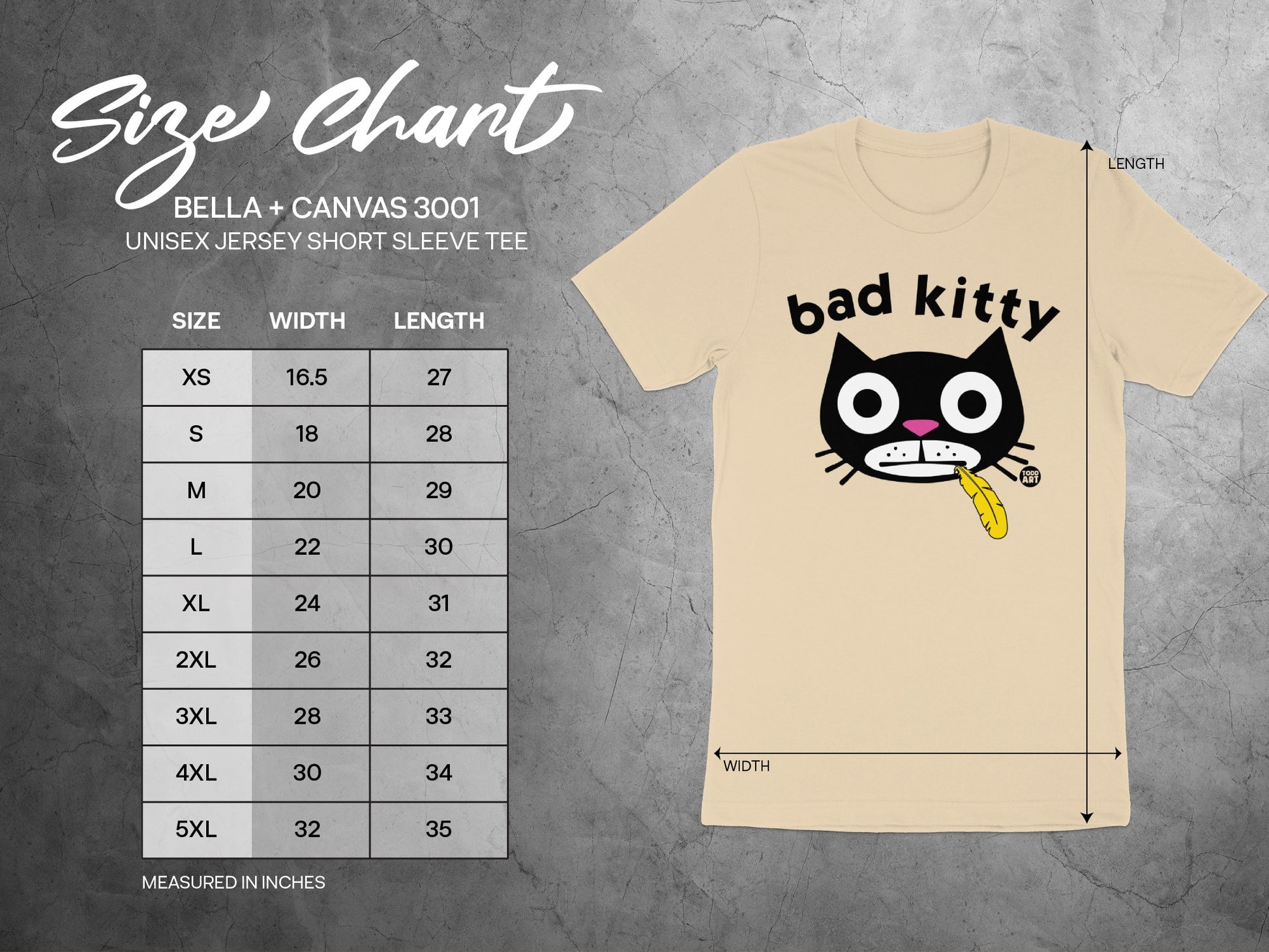 Bad Kitty Graphic Unisex Jersey Short Sleeve Tee product