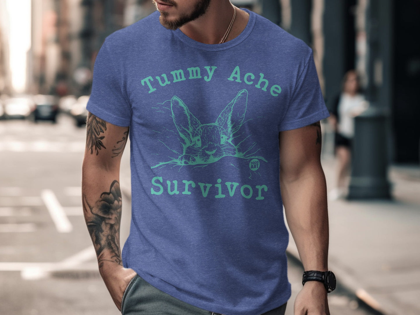 Tummy Ache Survivor Graphic Casual Wear product