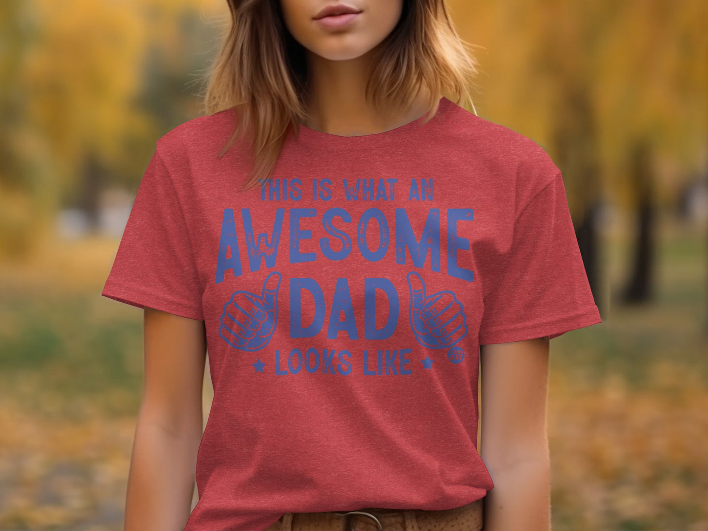 This Is What an Awesome Dad Looks Like t-shirt