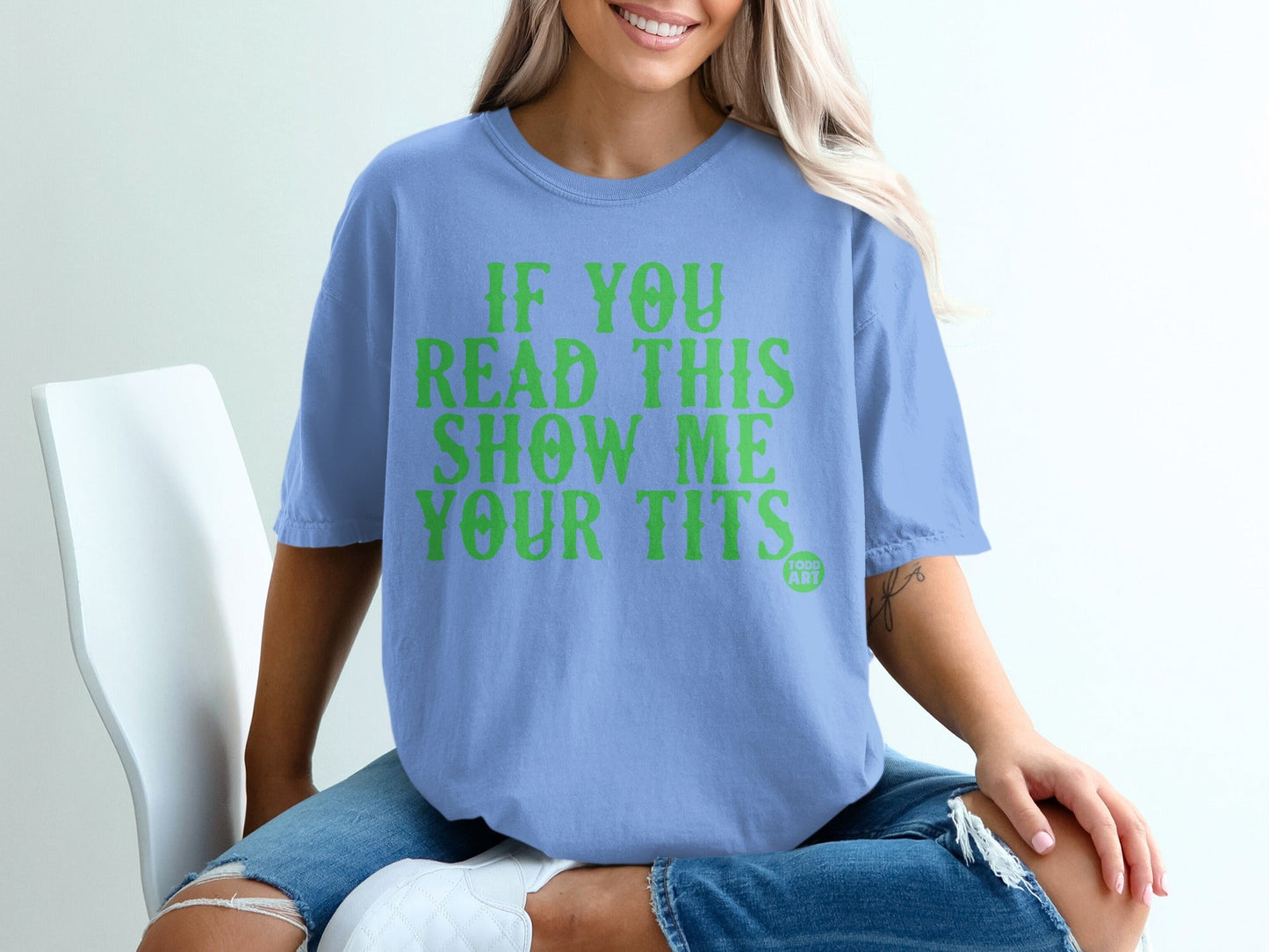 Bold Statement If You Read This Show Me Your Tshirt
