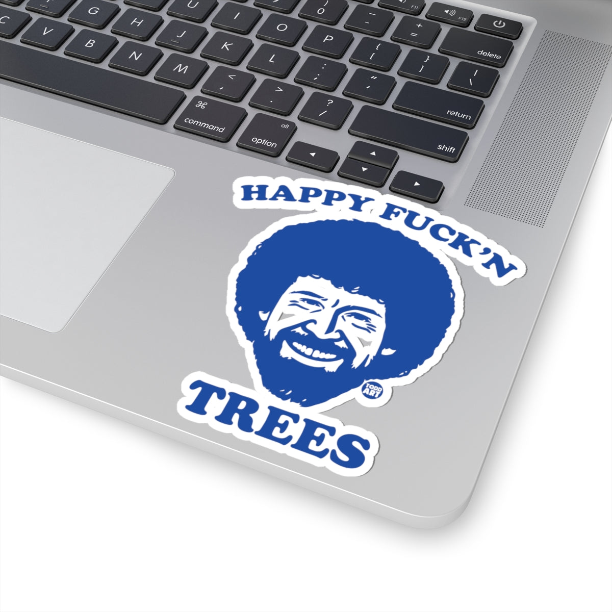 Happy Trees Todd Art Sticker