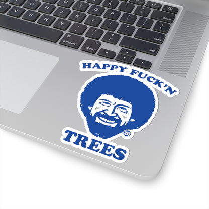 Happy Trees Todd Art Sticker