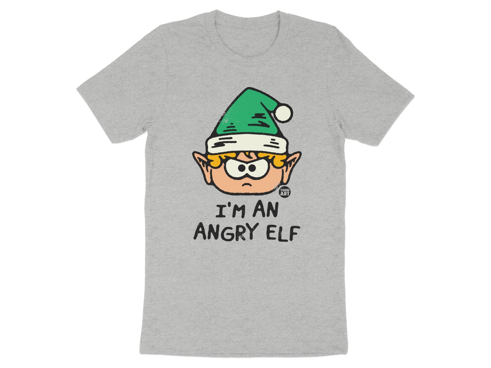I'm An Angry Elf Graphic T-shirt