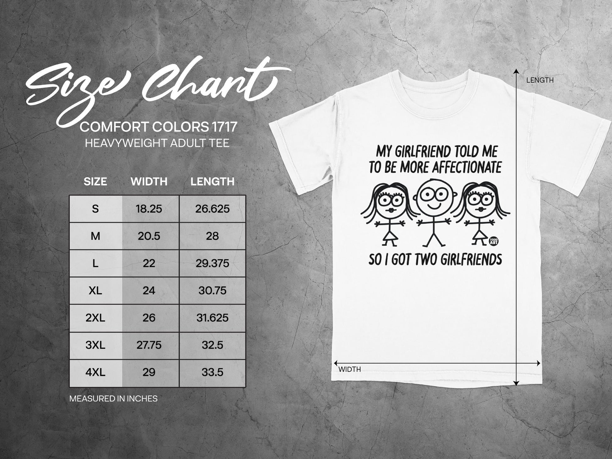 Funny Two Girlfriends Affectionate Adult Tee Shirt
