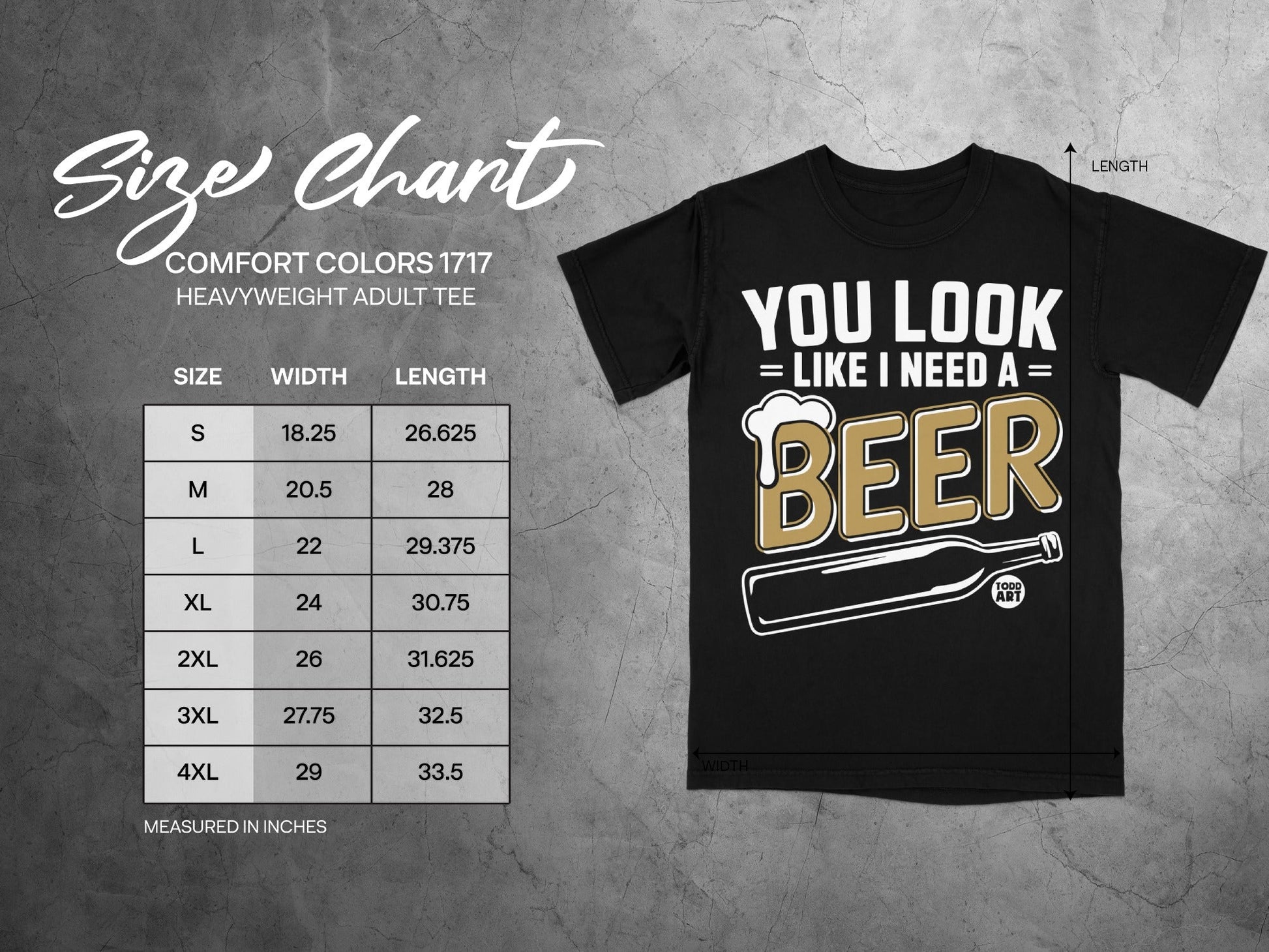 You Look Like I Need a Beer Funny Graphic Tee