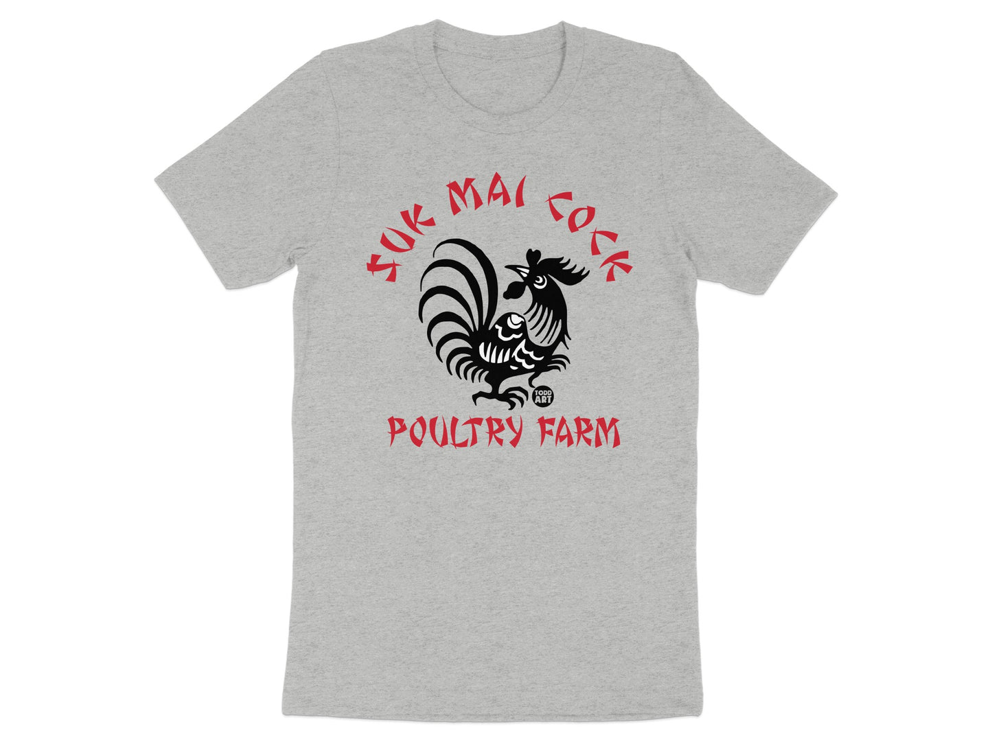 Suk Mai Cock Poultry Farm Graphic Tee Shirt