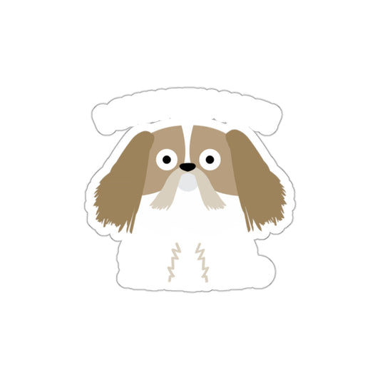 Cute Shih Tzu Cartoon Illustration Sticker product