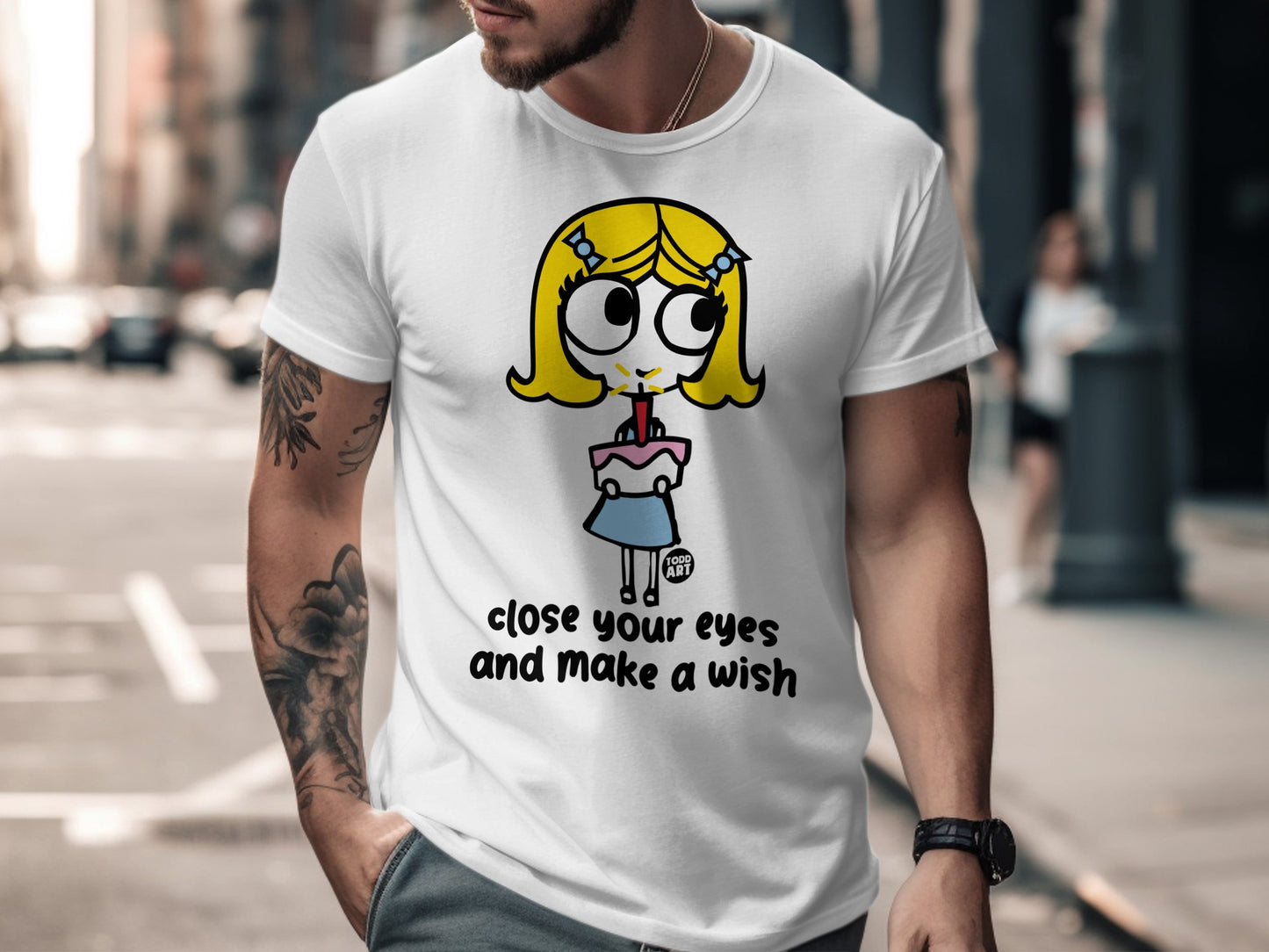 Close Your Eyes and Make a Wish Graphic Tee