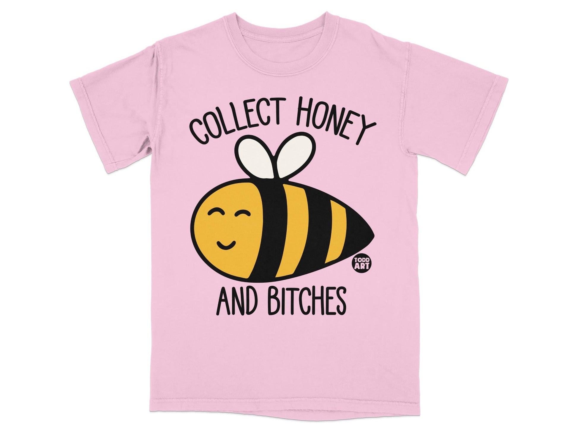 Collect Honey and Bitches Bee Graphic Shirt
