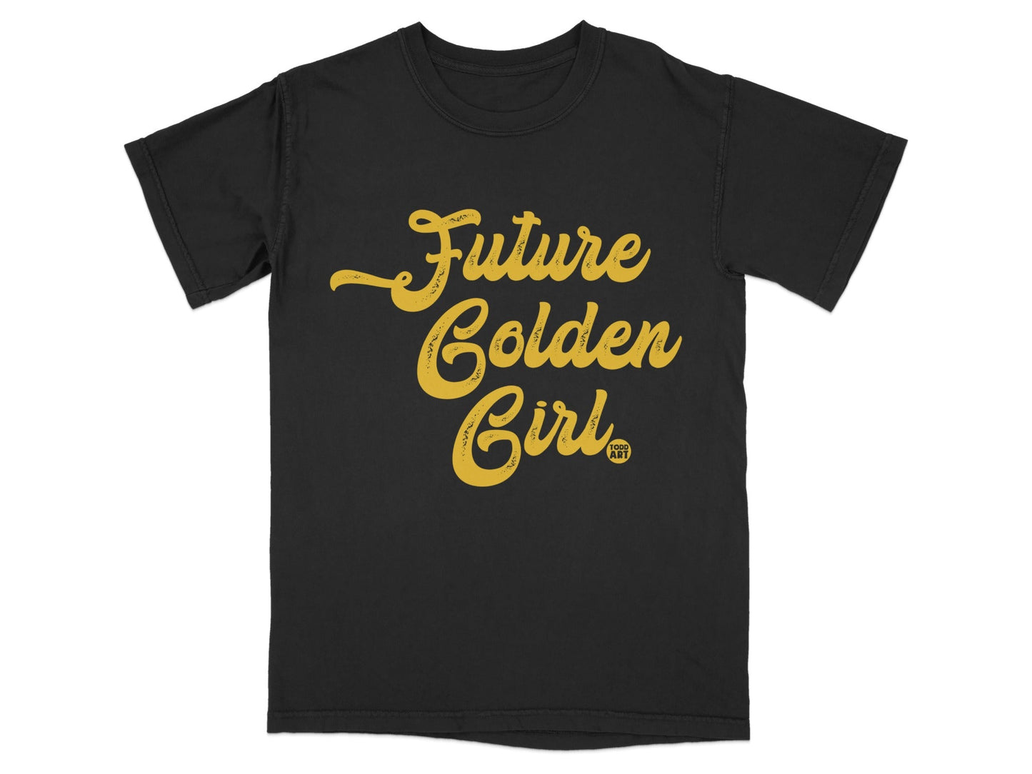 Future Golden Girl Slogan Tee Fashion T-Shirt