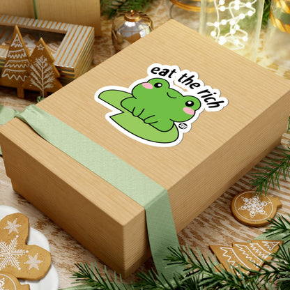 Frog WisdomTodd Art Sticker