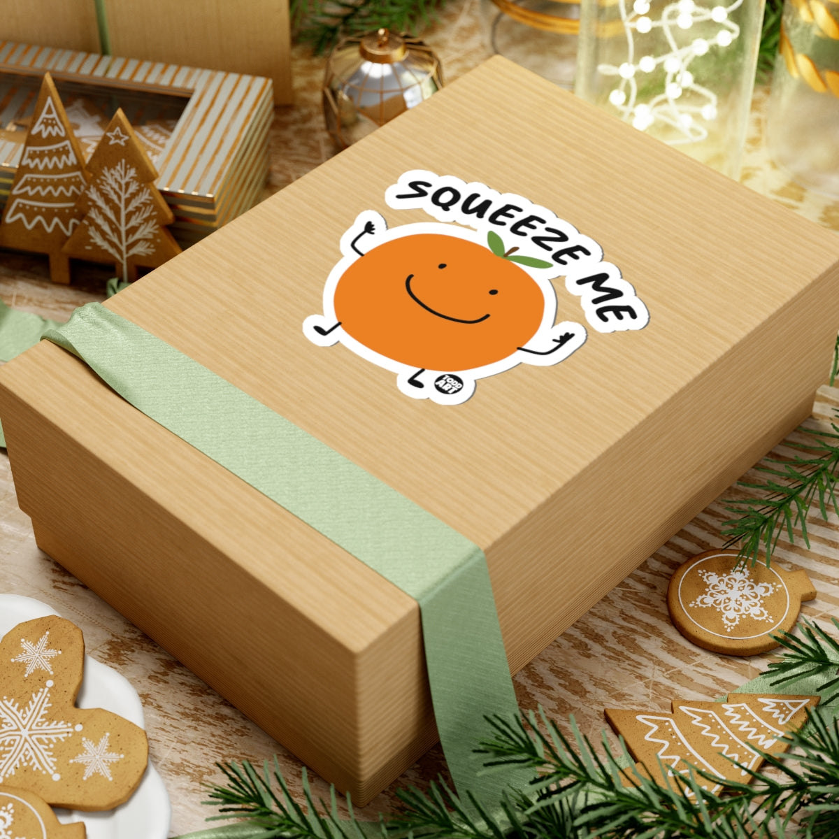 Squeeze MeTodd Art Sticker