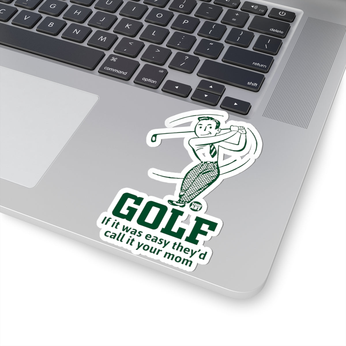 Golf Todd Art Sticker