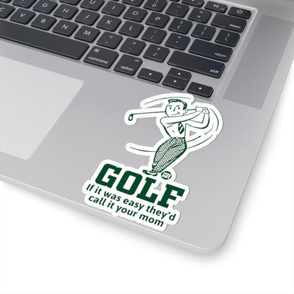 Golf Todd Art Sticker