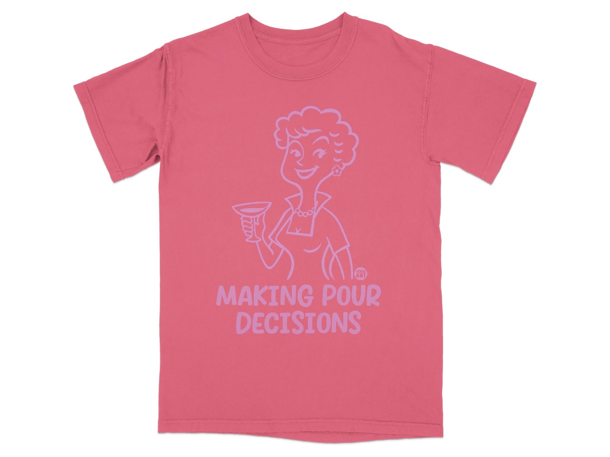 Making Pour Decisions Graphic Tee Shirt