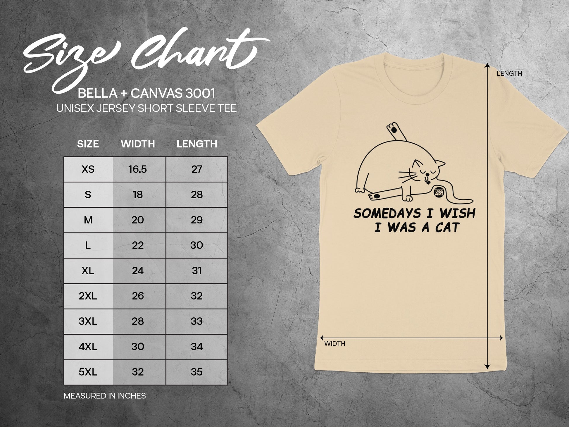 Somedays I Wish I Was A Cat Unisex Short Sleeve Tee